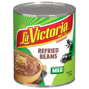 La Victoria Refried Beans, 112 Ounce, 6 Per Case