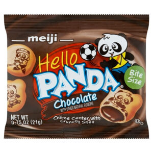 Hello Panda Chocolate Creme Filled Bite Size Cookie, 0.75 Ounce, 256 Per Case