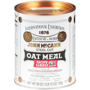 Mccanns Steel Cut Irish Oatmeal,  28 Ounce, 12 Per Case