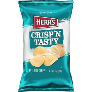 Herr Brands Crisp N tasty Potato Chip, 7 Ounce, 12 Per Case
