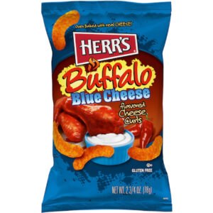 Herr Brands Buffalo Blue Curls, 2.75 Ounces, 12 Per Case