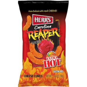 Herr Foods Inc Carolina Reaper Hot Curls, 2.75 Ounces, 12 Per Case