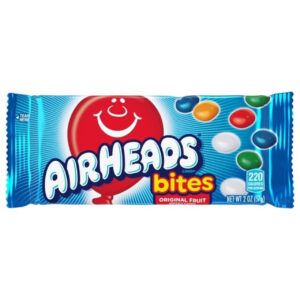 Airheads Original Fruit Bites, 2 Ounce, 18 Per Box, 8 Per Case