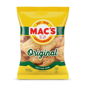 Mac s Original Pork Skins, 3 Ounce, 12 Per Case