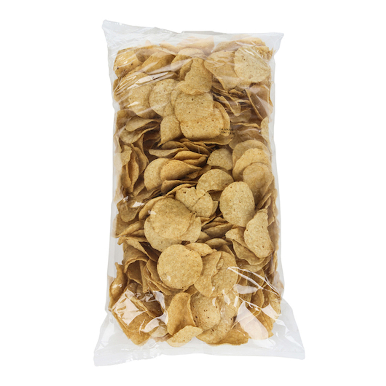 Mission Foods No Salt White Round Tortilla Chips, 2 Pounds, 6 Per Case