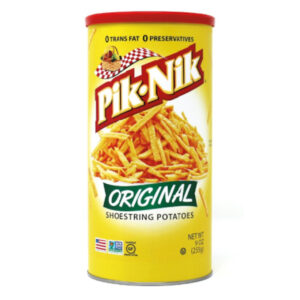 Pik-Nik Original Shoestring Potatoes Tray, 9 Ounces, 12 Per Case
