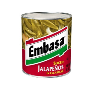 Embasa Sliced Jalapenos In Escabeche, 98 Ounce, 6 Per Case