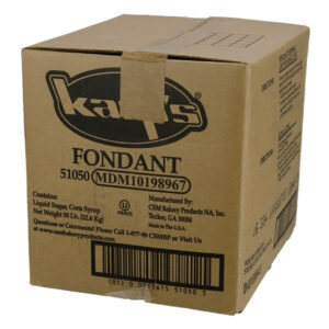 Henry And Henry Bakers Fondant Cube, 50 Pounds