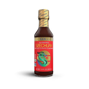 San-J Gluten Free Szechuan Marinade Sauce, 10 Ounce, 6 per case