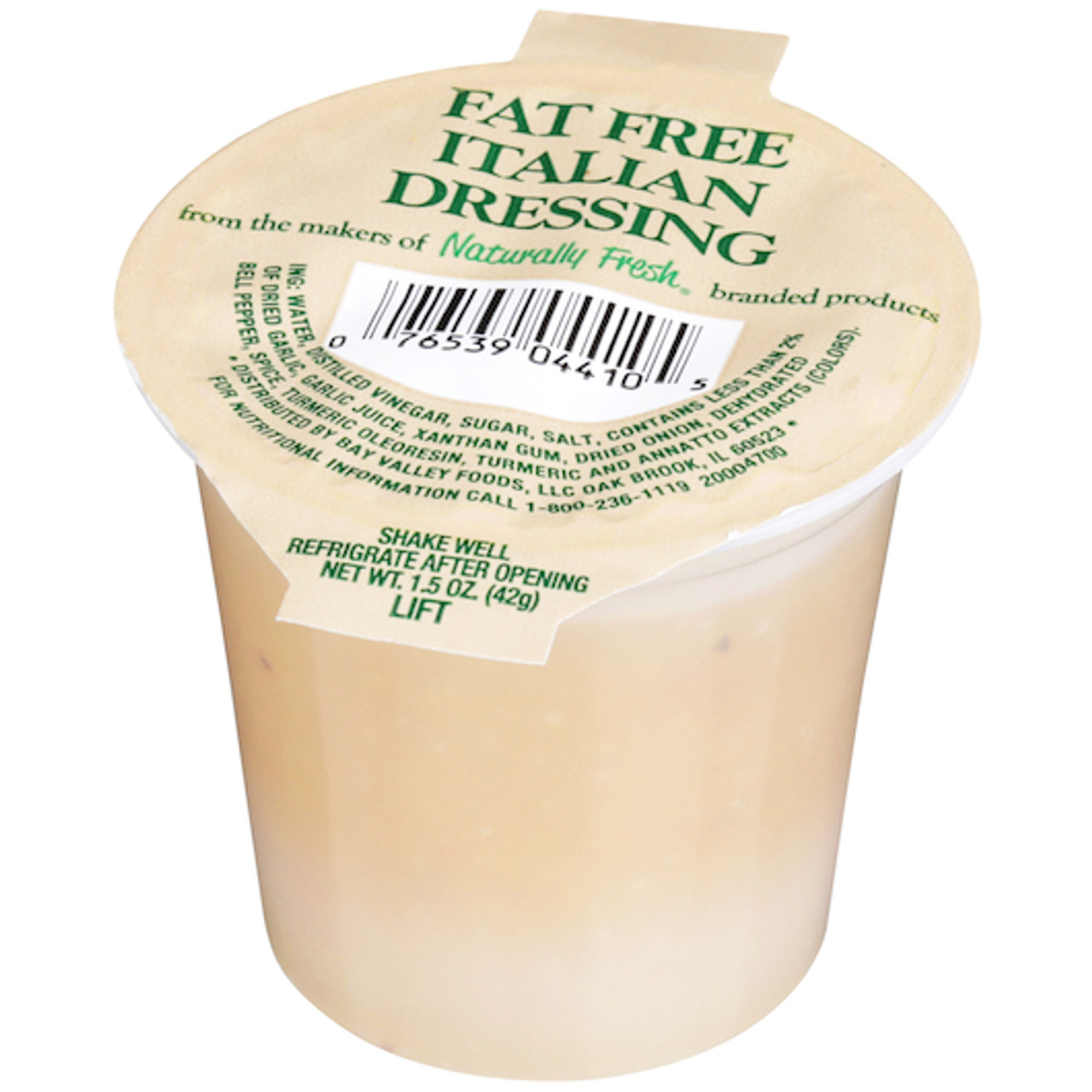 Naturally Fresh Fat Free Italian Dressing Single Serve, 1.5 Ounce, 100 Per Case