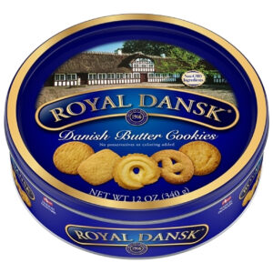Royal Dansk Danish Butter Cookie, 12 Ounce, 12 Per Case