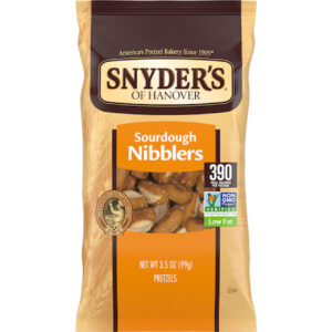Snyder s Of Hanover Kosher, Regular, Nibbler Pretzel, 3.5 Ounce, 8 Per Case