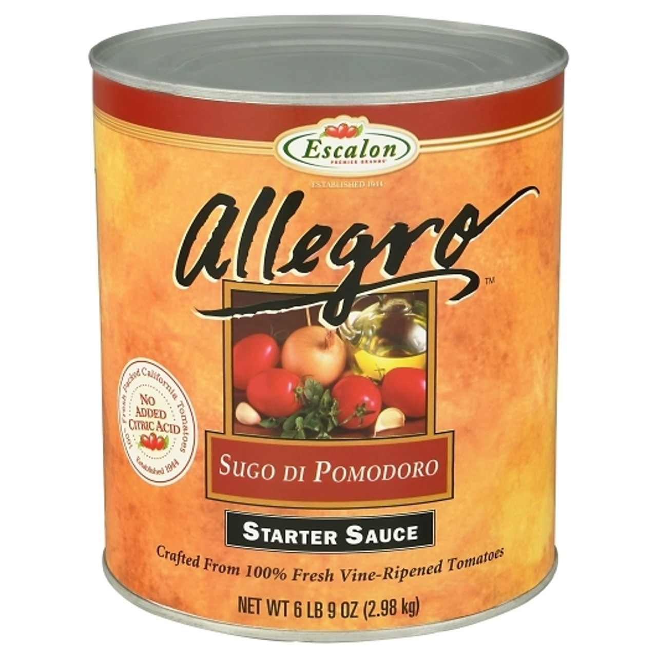 Allegro Starter Sauce, 6.562 Pound, 6 Per Case