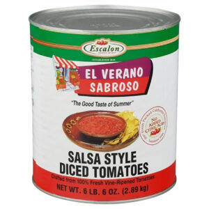 El Verano Sabroso Salsa Diced Tomato, 102 Ounce, 6 Per Case