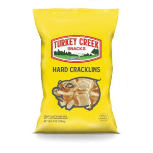 Turkey Creek Box Of Original Hard Cracklin, 4 Ounce, 8 Per Case