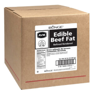 Bunge Edible Beef Fat, 50 Pound, 1 Per Case