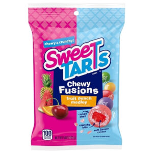 Sweetarts Chewy Fusions Fruit Punch Medley, 5 Ounces, 12 Per Case