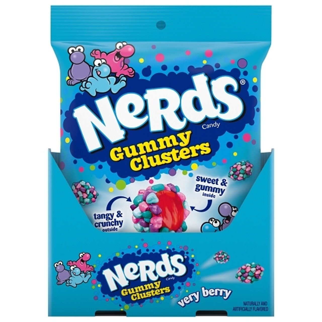 Nerds Very Berry Gummy Candy, 5 Ounce, 12 Per Case