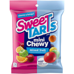 SweetTarts Chewy Mini. 6 Ounces, 12 Per Case