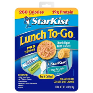 Starkist Kit Lunch To-Go Chunk Light, 4.1 Ounce, 12 Per Case