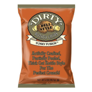 Dirty Potato Chips Funky Fusion Potato Chips, 2 Ounces, 25 Per Case