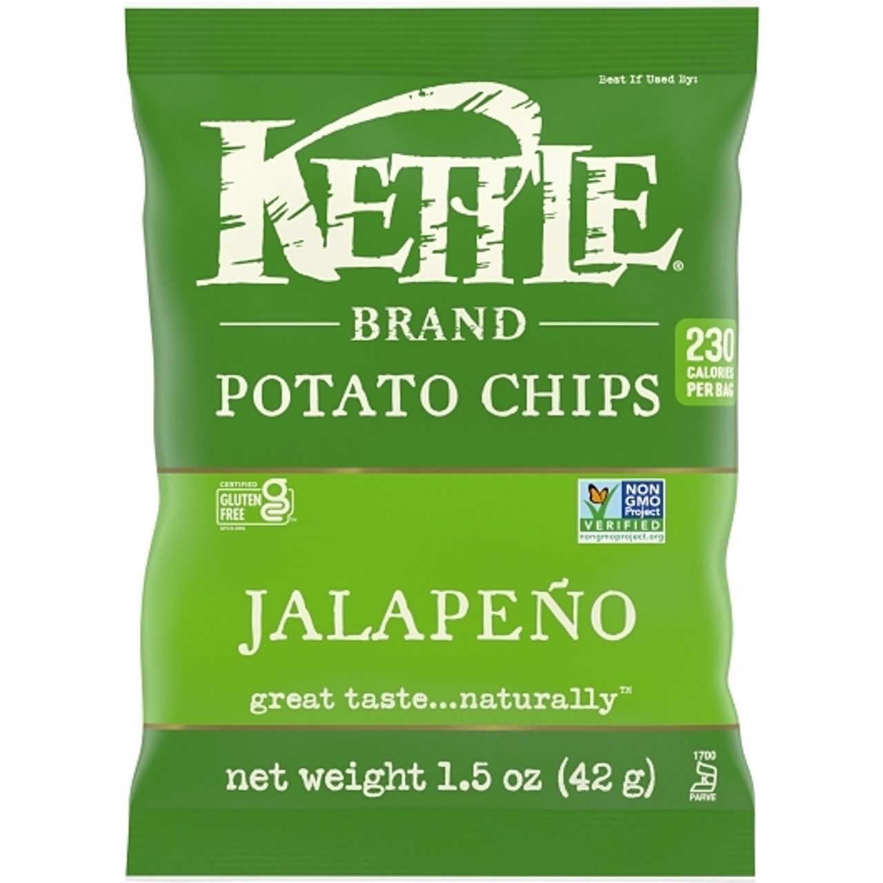Kettle Foods Chips Jalapeno, 1.5 Ounces, 24 Per Case