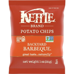 Kettle Foods Backyard Bbq Potato Chip, 1 Ounce, 72 Per Case