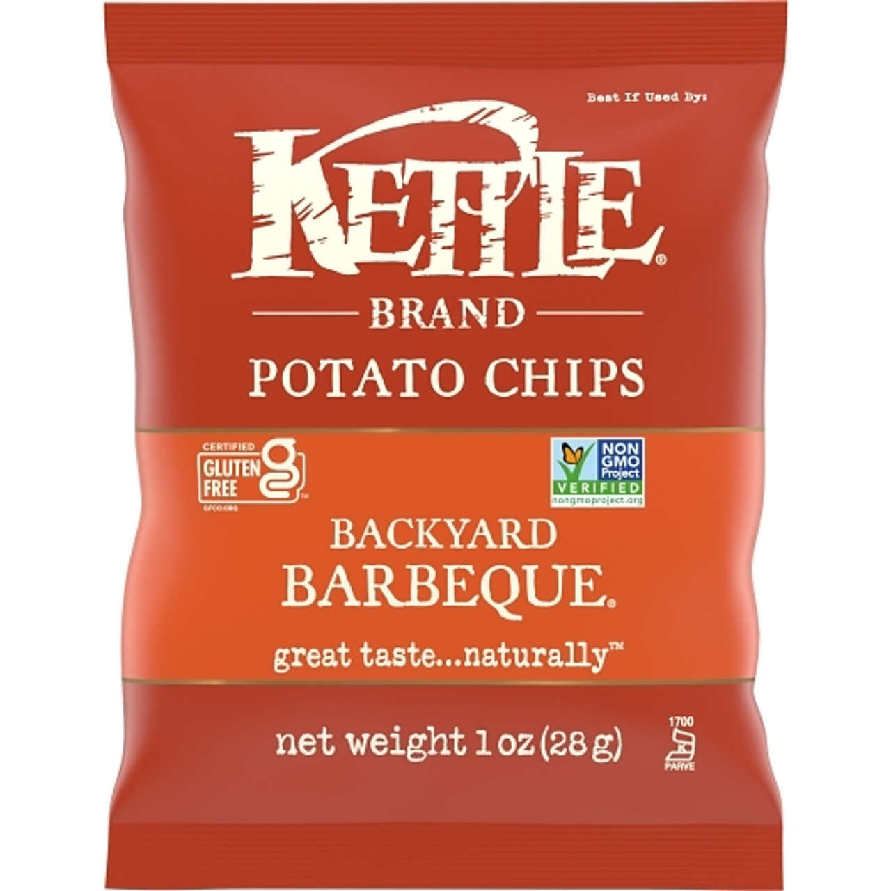 Kettle Foods Backyard Bbq Potato Chip, 1 Ounce, 72 Per Case