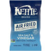 Kettle Foods Air Fried Sea Salt And Vinegar Potato Chips Snack Bag, 1.7 Ounce, 6 Per Case