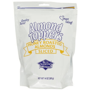 Blue Diamond Almonds Toppers Honey Brown Sugar, 14 Ounce, 10 Per Case