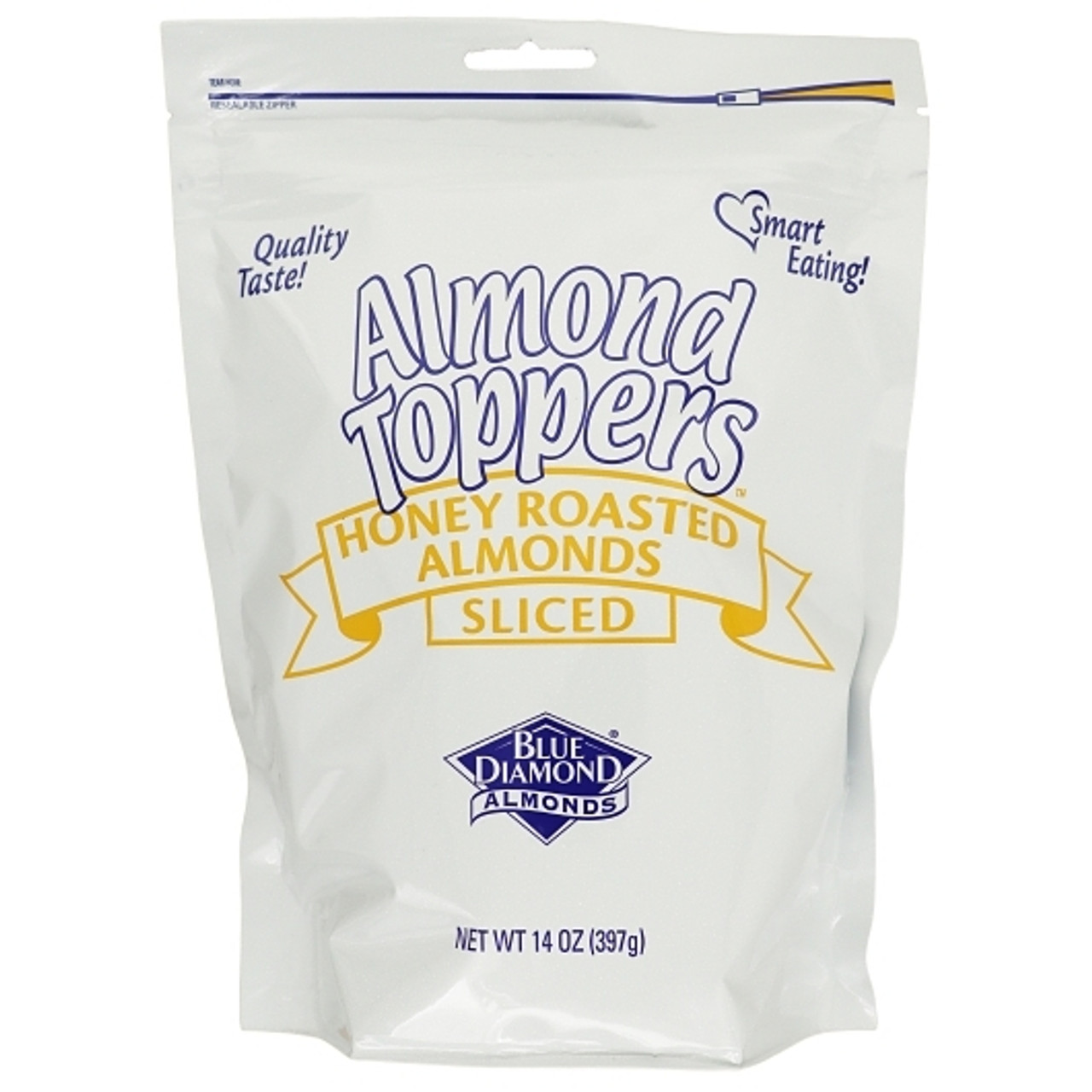 Blue Diamond Almonds Toppers Honey Brown Sugar, 14 Ounce, 10 Per Case