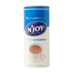 N joy Non Dairy Coffee Creamer, 12 Ounces, 24 Per Case
