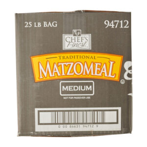 Chef s Finest Medium Matzoh Meal, 25 Pound