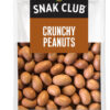 Snak Club Crunchy Peanuts, 7.5 Ounce, 6 Per Case