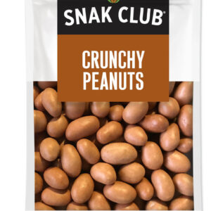 Snak Club Crunchy Peanuts, 7.5 Ounce, 6 Per Case