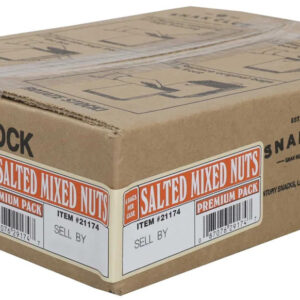 Snak Club Century Snacks Salted Mixed Nuts, 2.75 Ounce, 6 Per Case