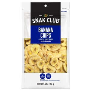 Snak Club Banana Chips, 5.5 Ounce, 6 Per Case