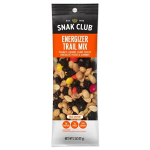 Snak Club Energizer Trail Mix, 2 Ounce, 144 Per Case