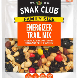 Snak Club Energizer Trail Mix, 6.75 Ounce, 6 Per Case