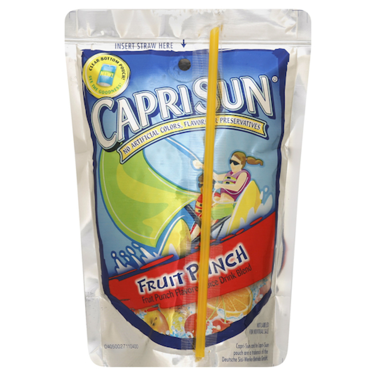 Capri Sun Fruit Punch, 6 Ounce, 40 Per Case