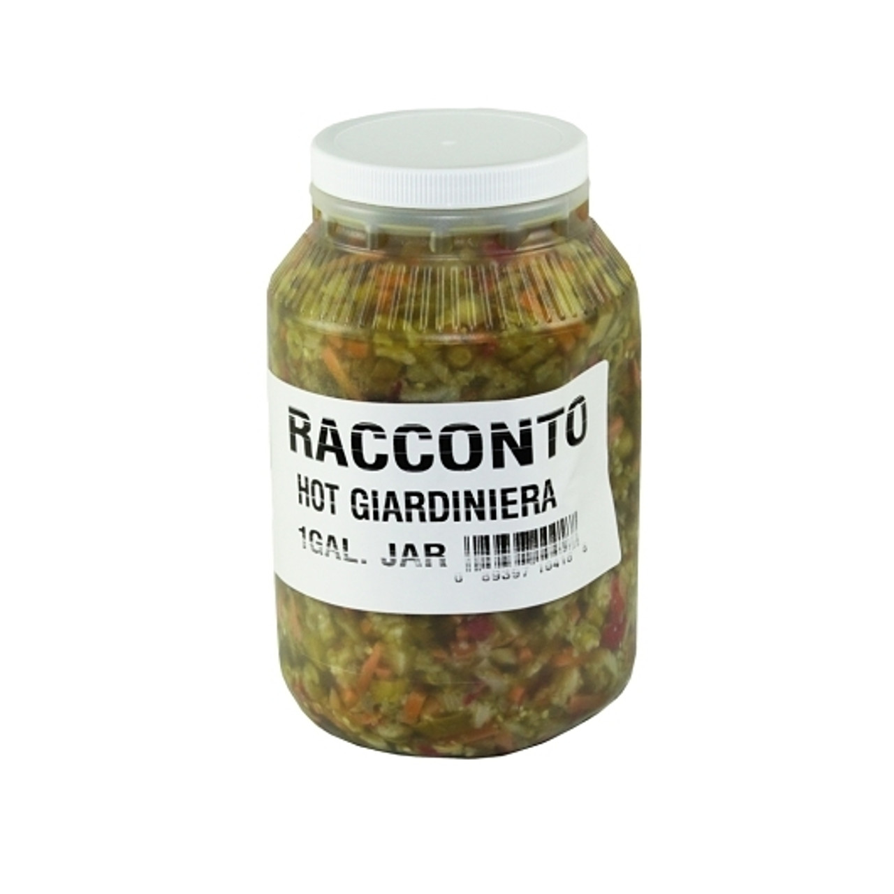 Racconto Peppers Hot Giardiniera, 1 Gallon, 4 Per Case