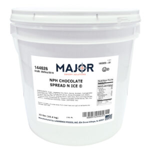 Major Bakery Solutions Nph Chocolate Spread-N-Ice, 23 Pound