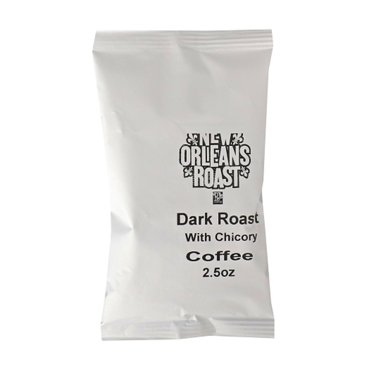 New Orleans Dark Roast and Chicory Coffee, 2.5 Ounce, 36 Per Case