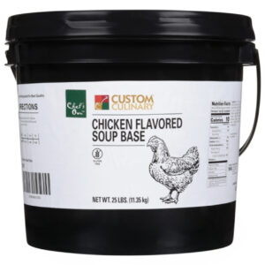 Chef s Own Chicken Flavored Soup Base, 25 Pound, 1 Per Case
