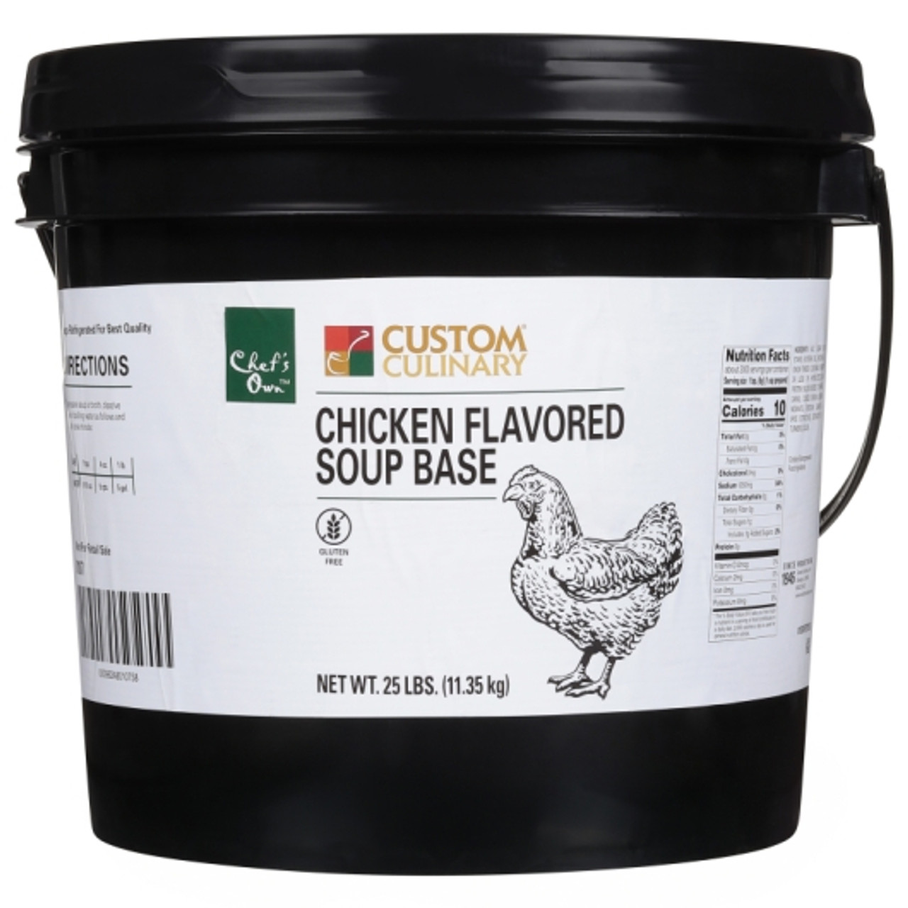 Chef s Own Chicken Flavored Soup Base, 25 Pound, 1 Per Case