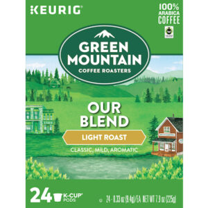Green Mountain Coffee K-Cup Pod Our Blend, 24 Count, 4 Per Case