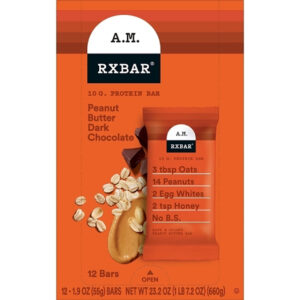Rxbar Peanut Butter Dark Chocolate, 1.9 Ounce, 72 Per Case