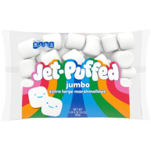 Kraft Jet-Puffed Jumbo Marshmallow, 1.5 Pound, 8 Per Case