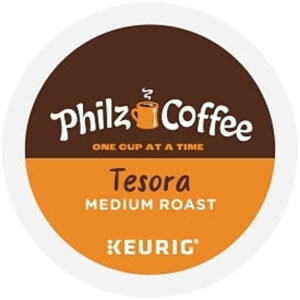 Philz Coffee Tesora Blend Medium Roast, 20 Count, 4 Per Case