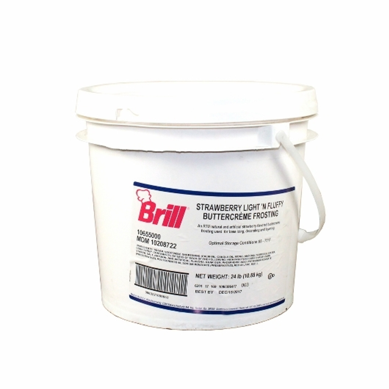 Brill Strawberry Buttercreme Frosting, 24 Pounds